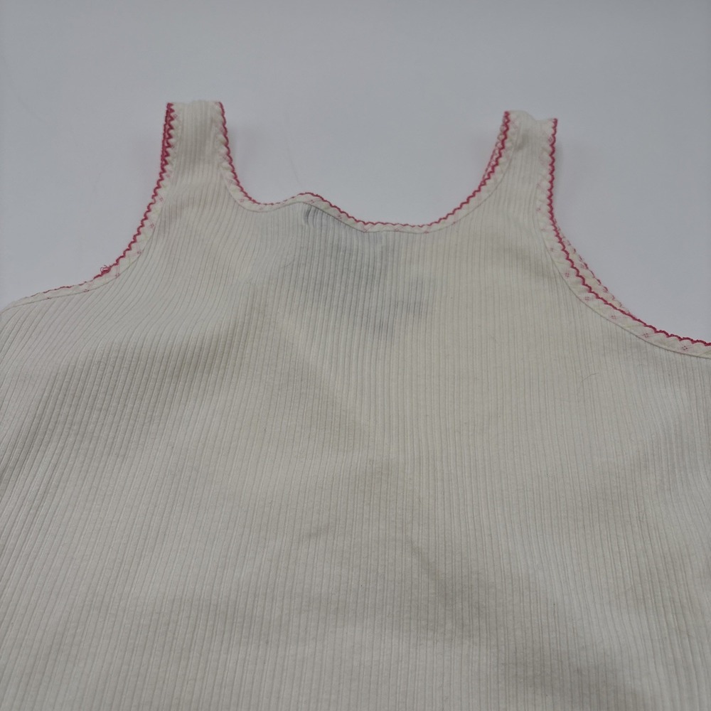J Appel Classics Tank Top Sleeveless Womens Size Medium Strawberry's Floral Embr - Picture 12 of 15